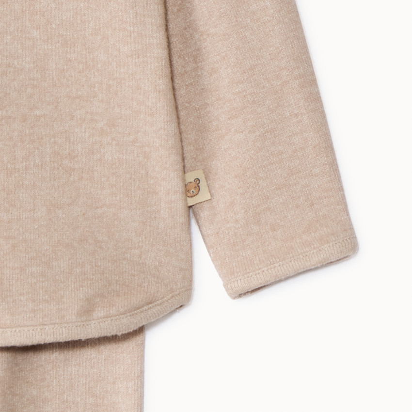 Ensemble 2 pièces total look uni pour bébé 