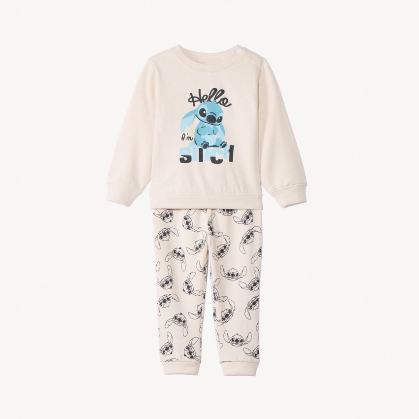 Ensemble sweat + pantalon de jogging Stitch Disney pour bébé garçon  