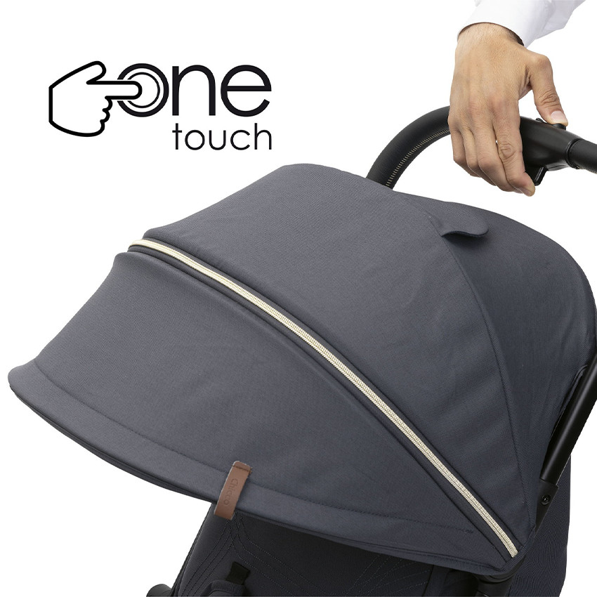 Ανακλινόμενο καρότσι τύπου μπαστούνι Goody XPlus μαύρο σκιάς 