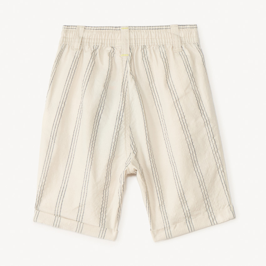 Σορτς από καπιτονέ ύφασμα με ρίγες για αγόρι μωρό 