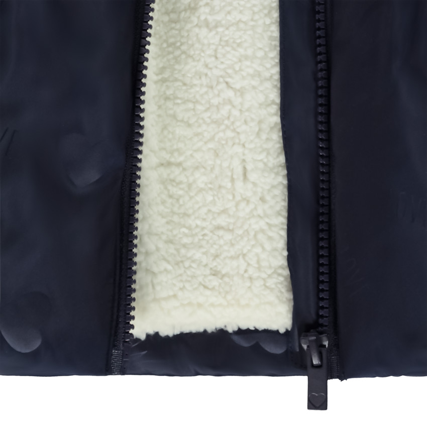 "Μπουφάν για πολύ κρύο με κουκούλα για κορίτσι μωρό" 