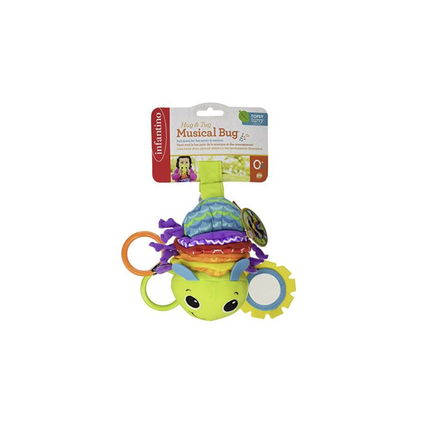 Παιχνιδι Καροτσιου Και Κουνιας Κρεμαστο Hug & Tug Musical Bug 