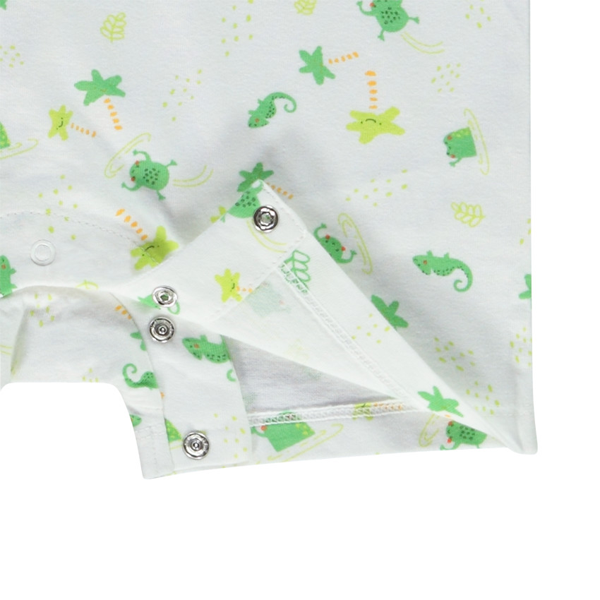 Σετ από 2 κοντές ολόσωμες φόρμες από jersey για bebe αγόρι 