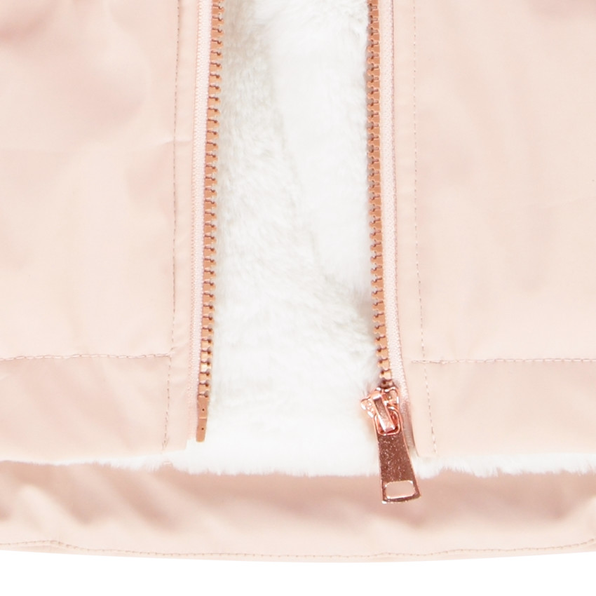 Parka με επένδυση sherpa για κορίτσι Main Parka με επένδυση sherpa για κορίτσι