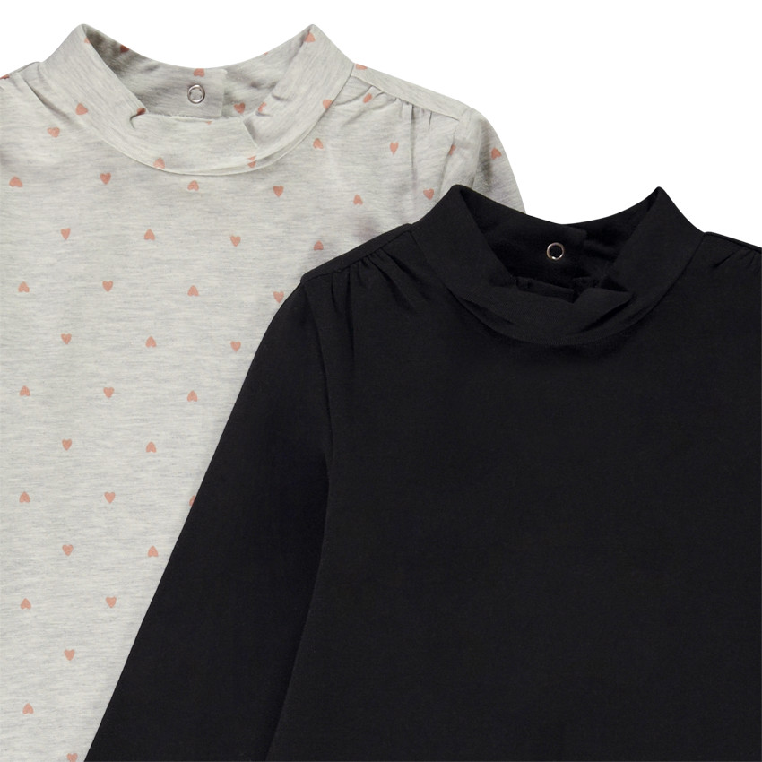 Σετ από 2 φαντεζί ζιβάγκο για bebe κορίτσι 