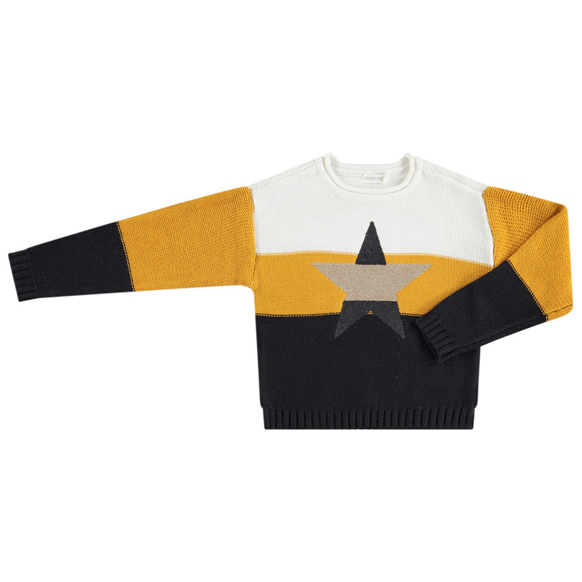 Πλεκτό πουλόβερ με αστεράκι 