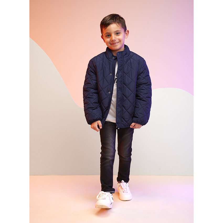 Τζιν σλιμ με εφέ ξεθωριασμένου για αγόρι 