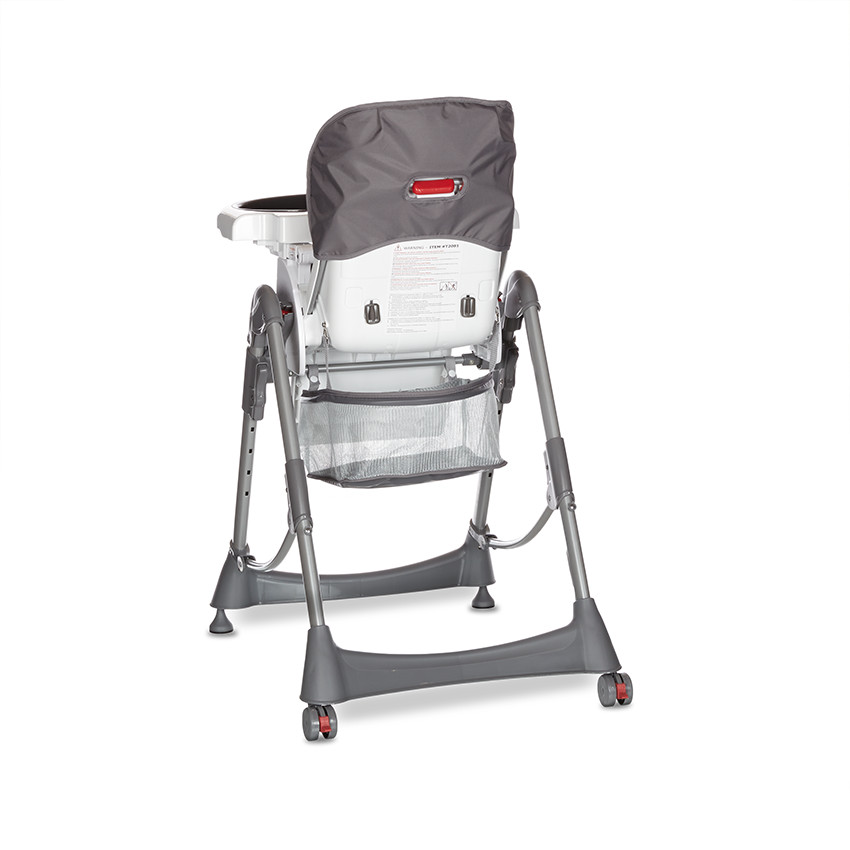 Καρέκλα φαγητού metal ανθρακί 