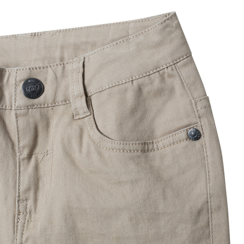 Παντελόνι βαμβακερό slim μονόχρωμο 