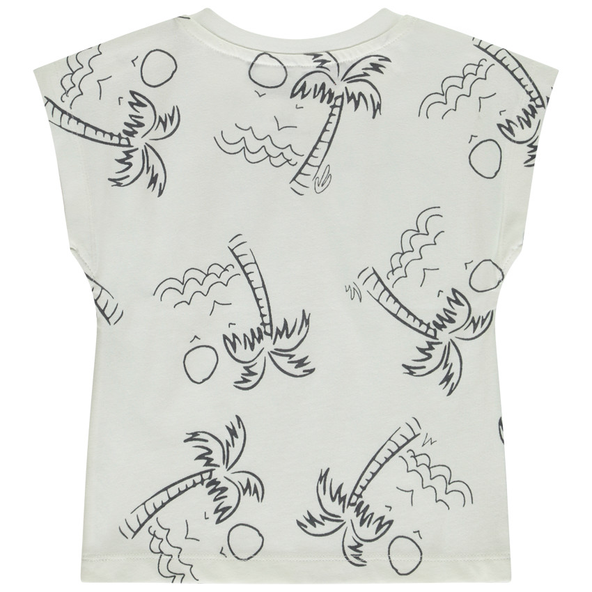 Κοντομάνικο μπλουζάκι με σχέδιο φοίνικες για μωρό αγόρι 