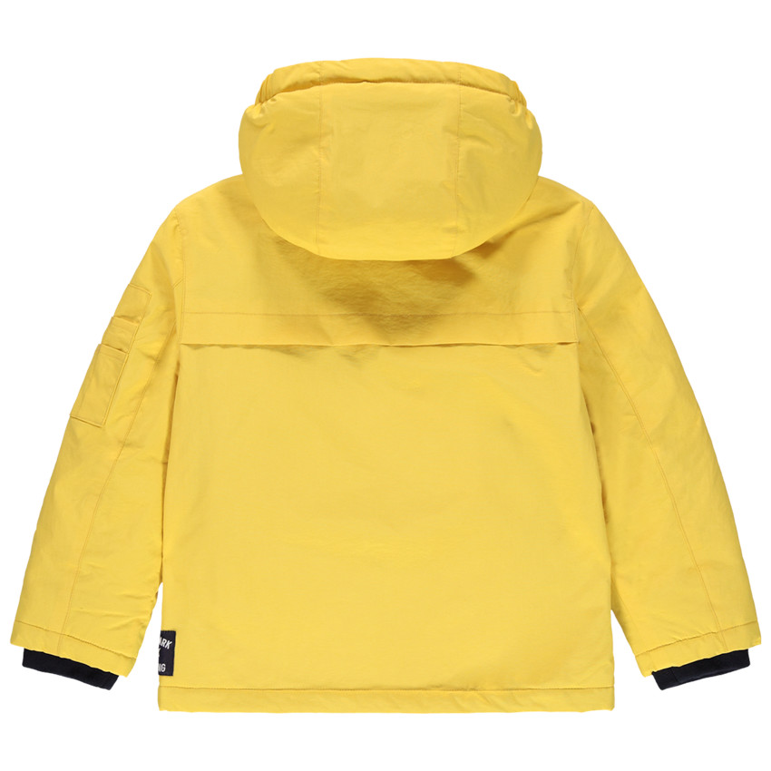 Αντιανεμικό με κουκούλα και τσέπη με φερμουάρ 