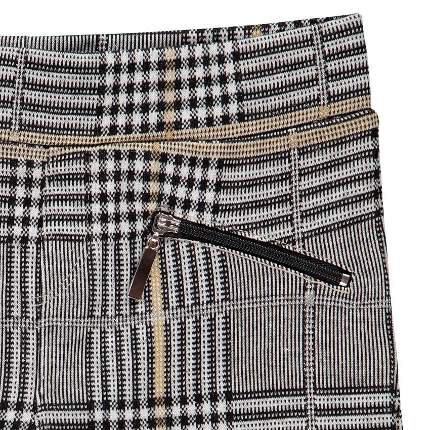 Jegging καρό πλεκτό για κορίτσι 