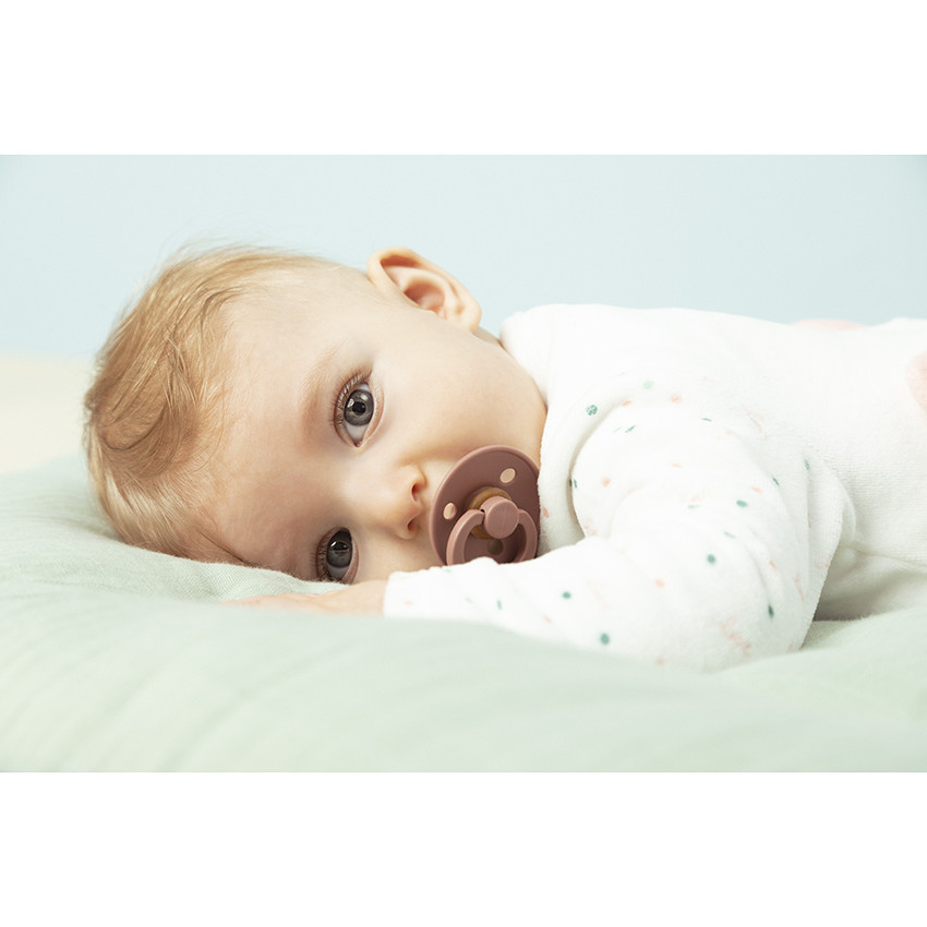 Dors-bien en velours print lapins 