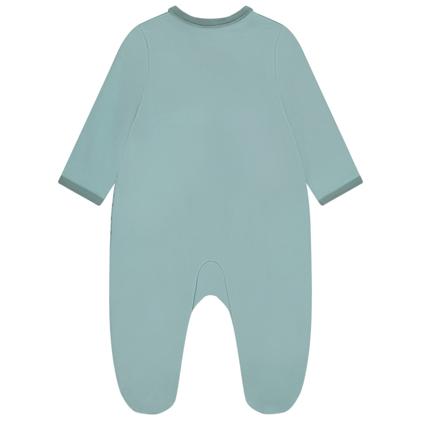 Φορμάκι molleton ριγέ κεντημένο τίγρη για bebe αγόρι 