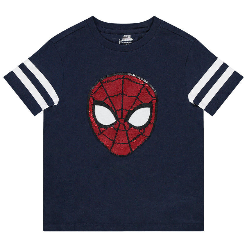 Κοντομάνικη μπλούζα με μοτίβο Spiderman από «μαγικές» πούλιες 