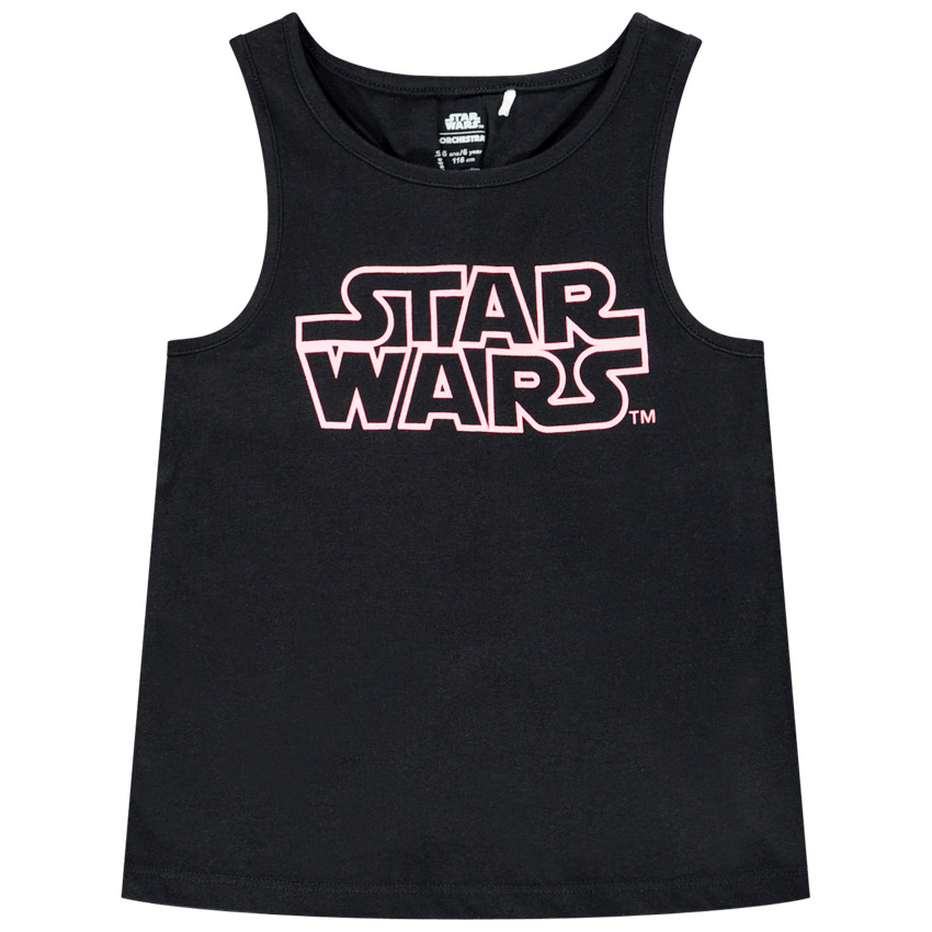 Αμάνικο μπλουζάκι σχέδιο Star Wars Disney για κορίτσι Main Αμάνικο μπλουζάκι σχέδιο Star Wars Disney για κορίτσι