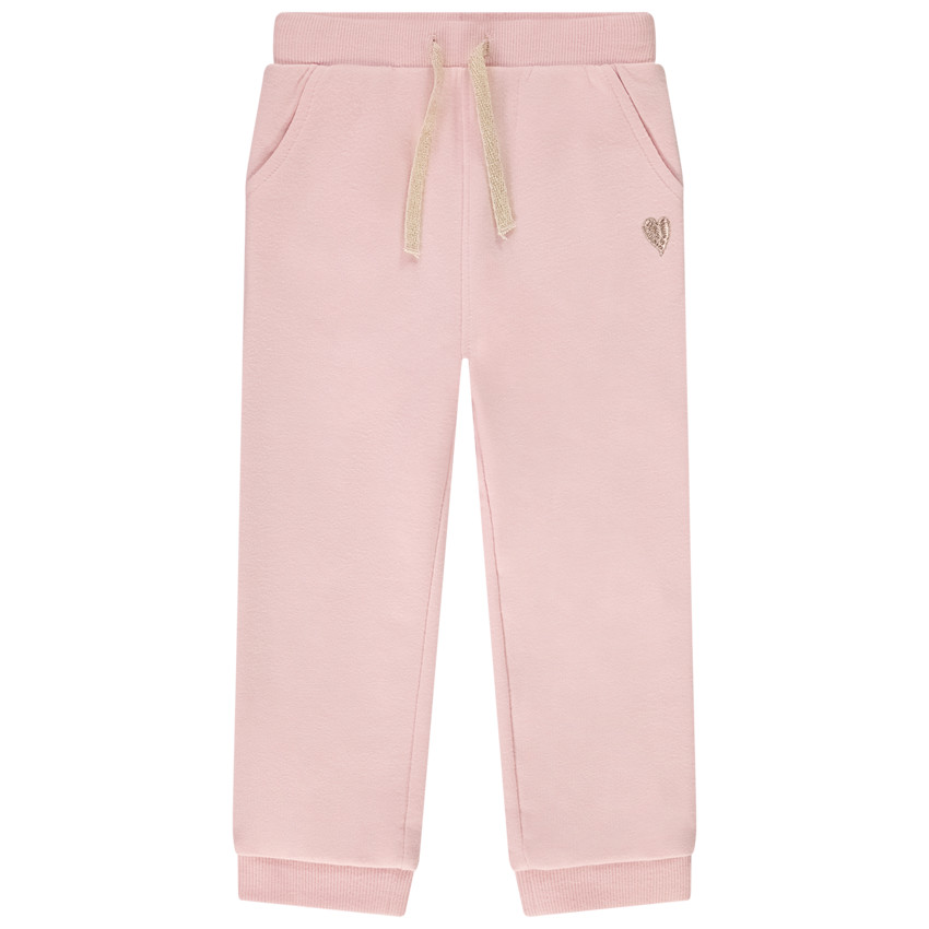 Φόρμα molleton μονόχρωμη για bebe κορίτσι 