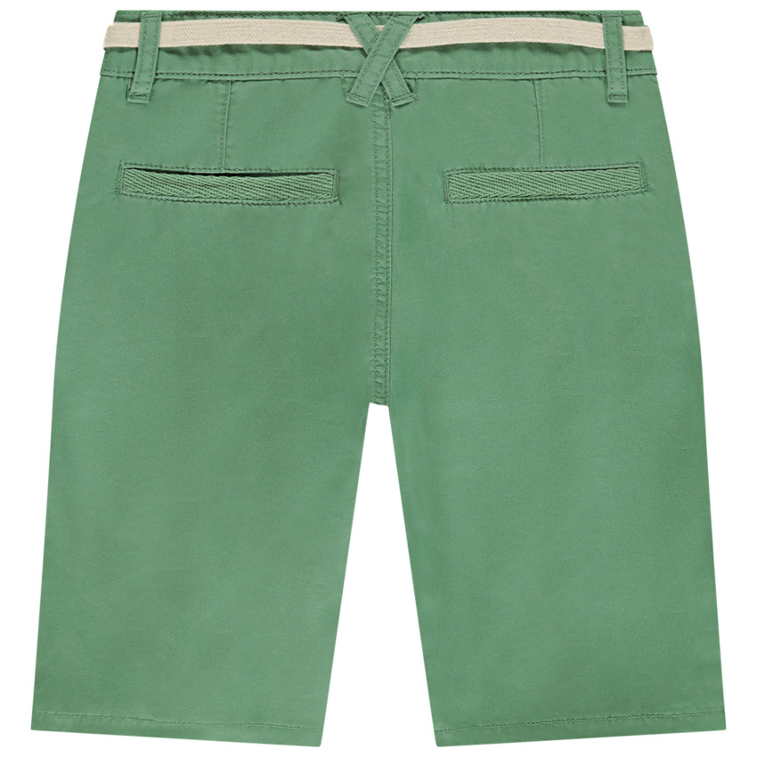 Βερμούδα με ζώνη twill για αγόρι 