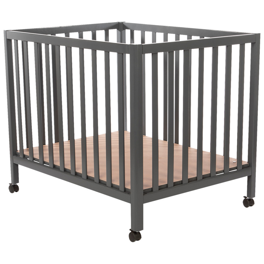 Ξύλινος Παιδότοπος Tommy Ανθρακί 