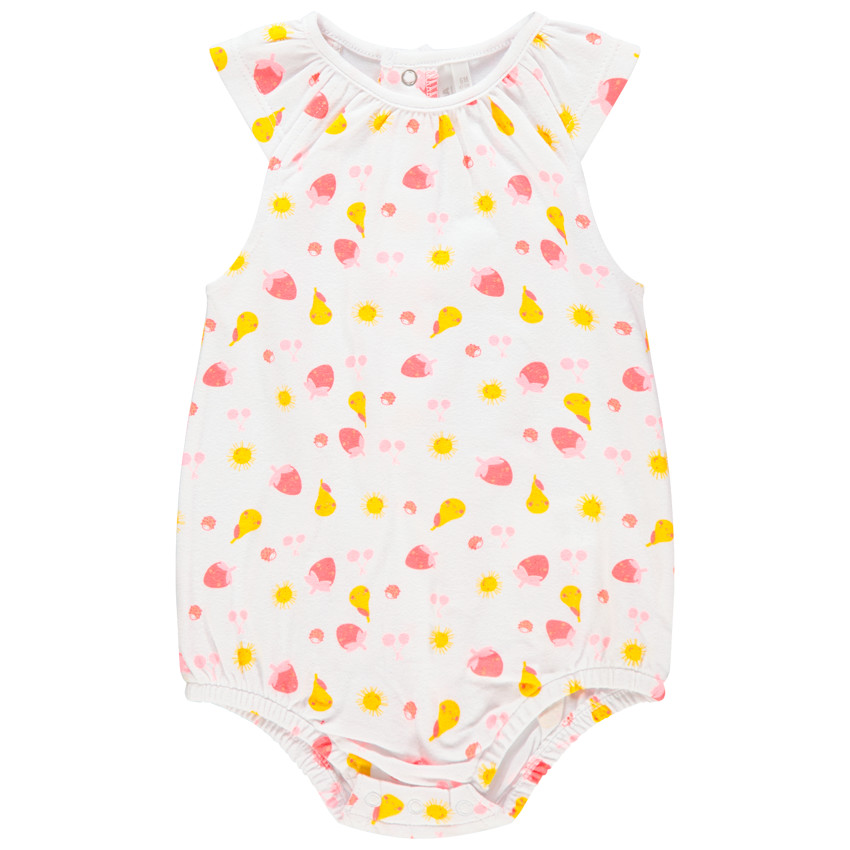 Combi κοντό με σχέδιο φρούτα 