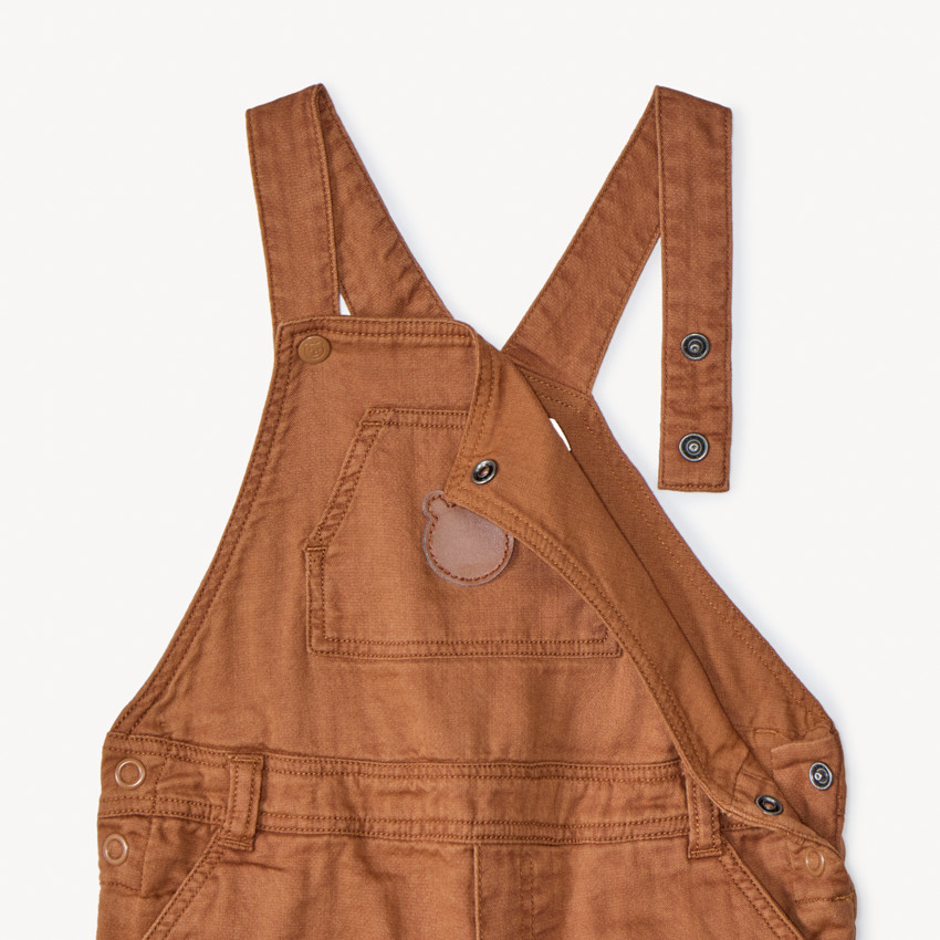 Μακρύ σαλόπετα με σήμα αρκούδας για μωρό αγόρι 