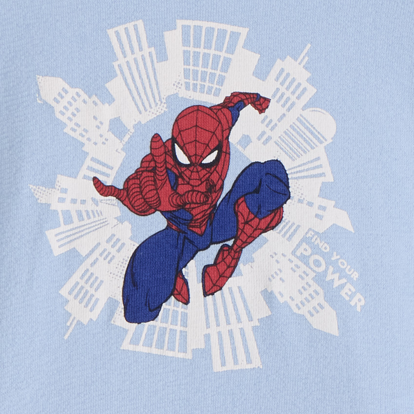 T-shirt μακρυμάνικος Spider-man Marvel oversize για αγόρια 