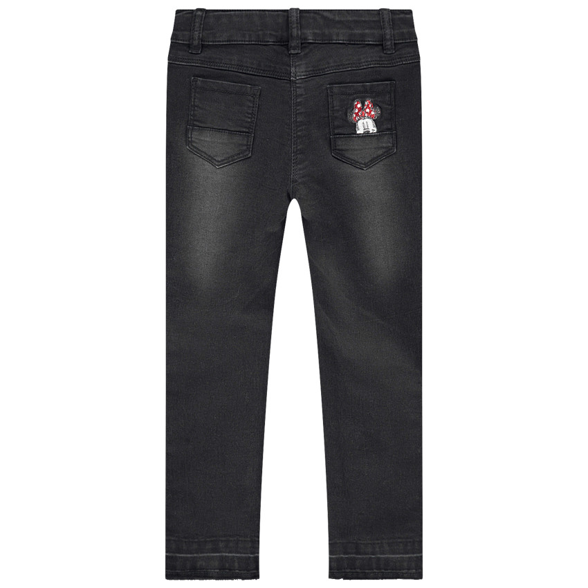 Τζιν με used όψη και κέντημα με τη Μίνι της Disney  Additional Τζιν με used όψη και κέντημα με τη Μίνι της Disney