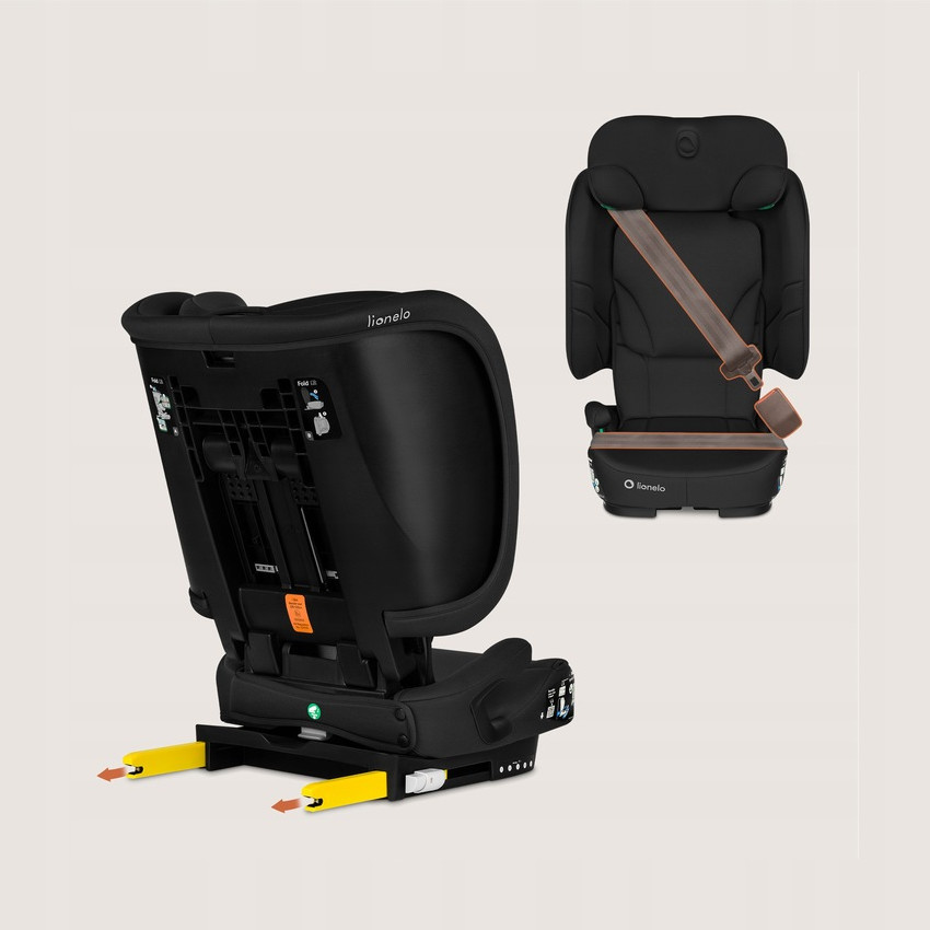 Κάθισμα Αυτοκινήτου Orin i-Size isofix 100-150 cm Black Carbon Lionelo  