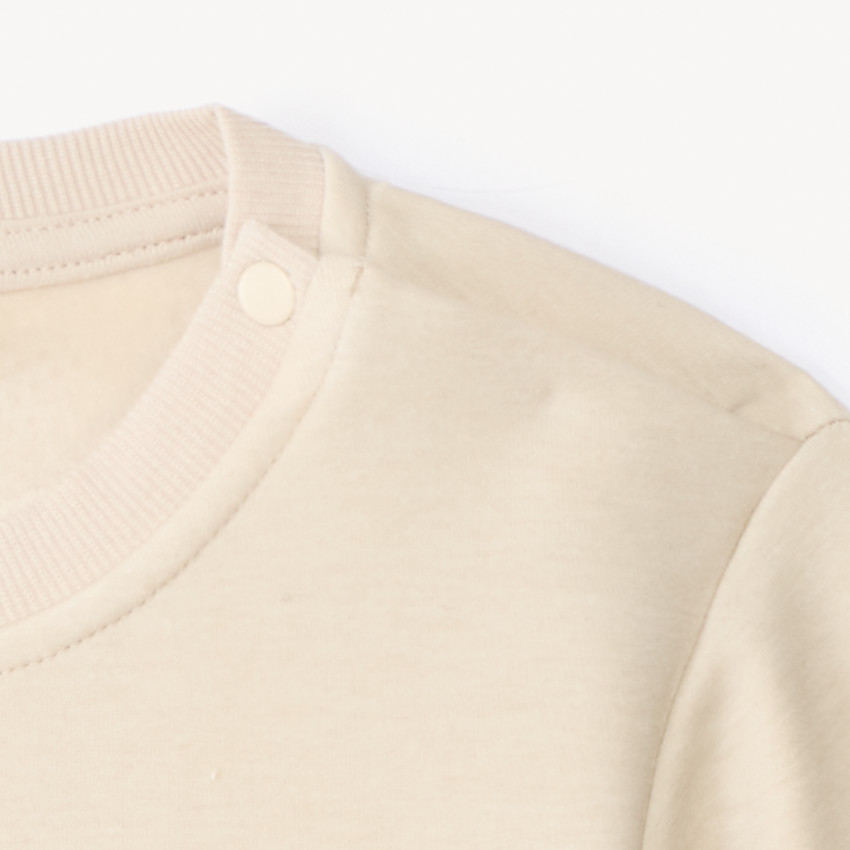 Sweat molleton avec broderie loop animal pour bébé garçon  