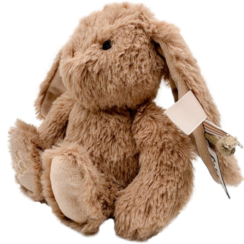 Χνουδωτό Μαλακό Παιχνίδι Rabbit Rosa L Καφέ 