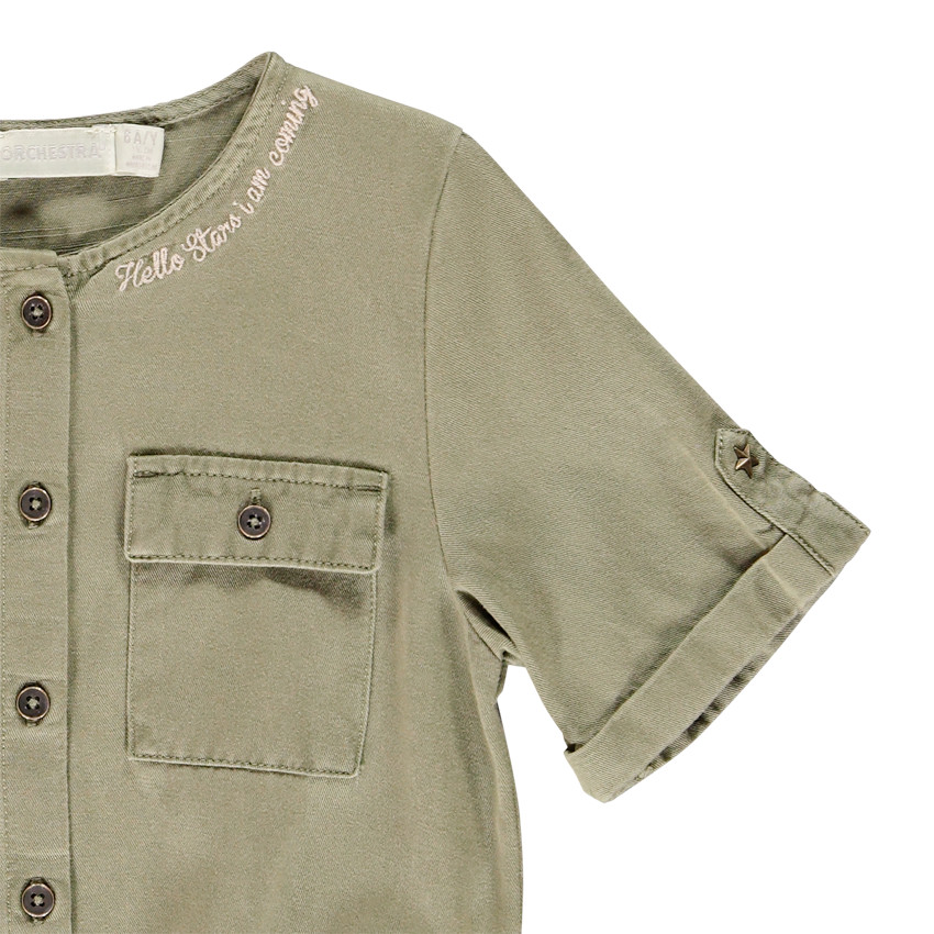 Σορτς με φαντεζί λεπτομέρειες για κορίτσι 