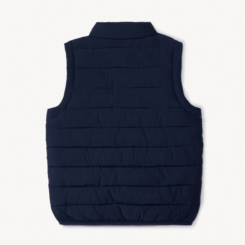 Αμάνικο μπουφάν λεπτό με εφέ καπιτονέ για αγόρι  Additional Αμάνικο μπουφάν λεπτό με εφέ καπιτονέ για αγόρι