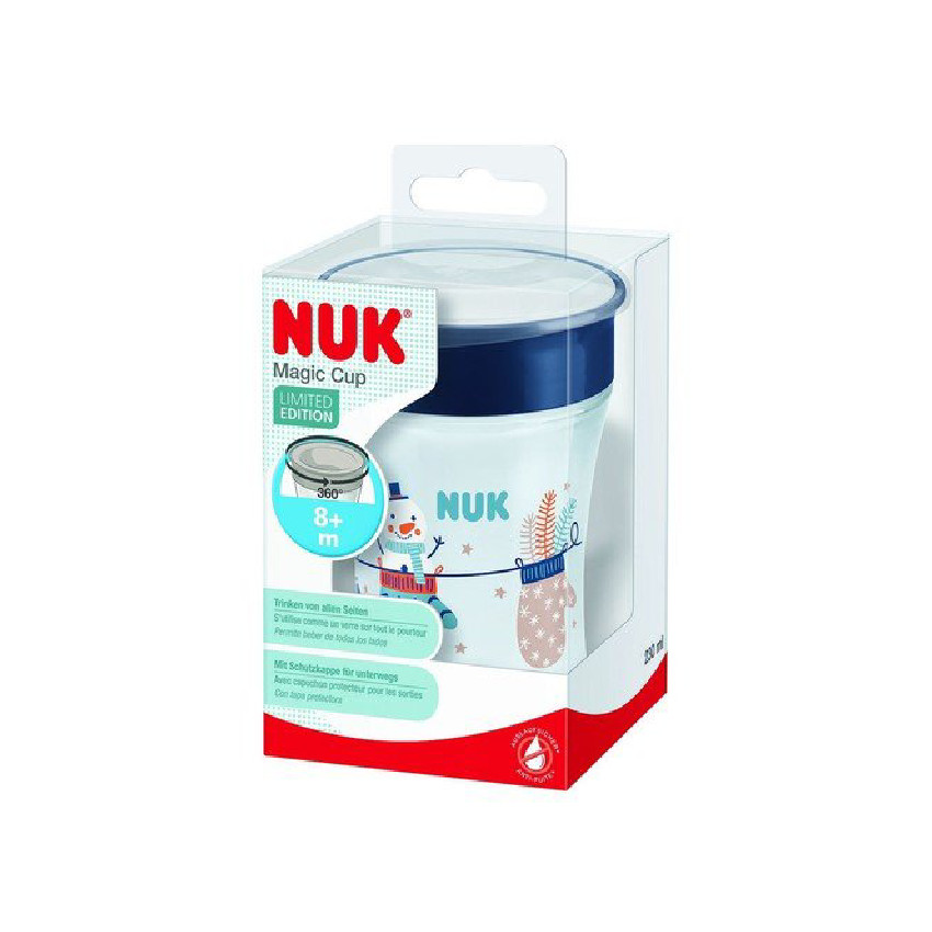 Ποτηρακι Magic Cup Snow (250Ml) 8M+ NUK 