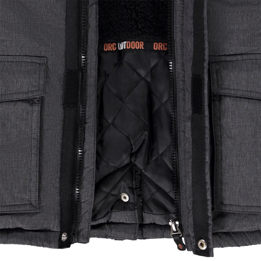 Παλτό για πολύ κρύο με αδιάβροχη κουκούλα από polyamide για αγόρι 