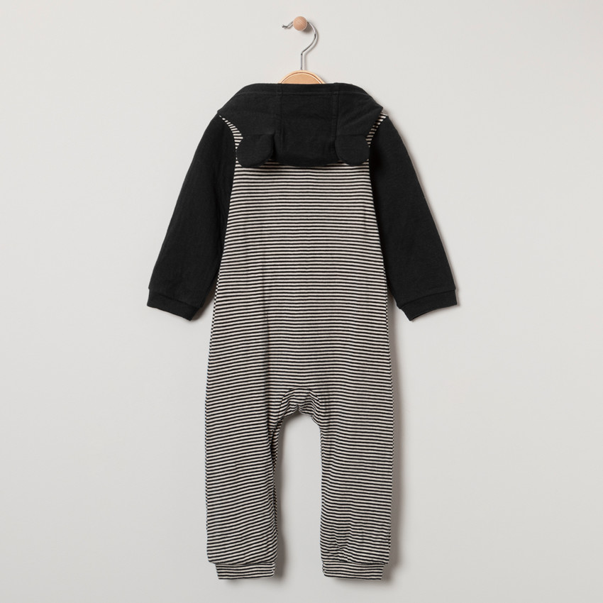 Combinaison en maille à rayures et print Mickey Disney 