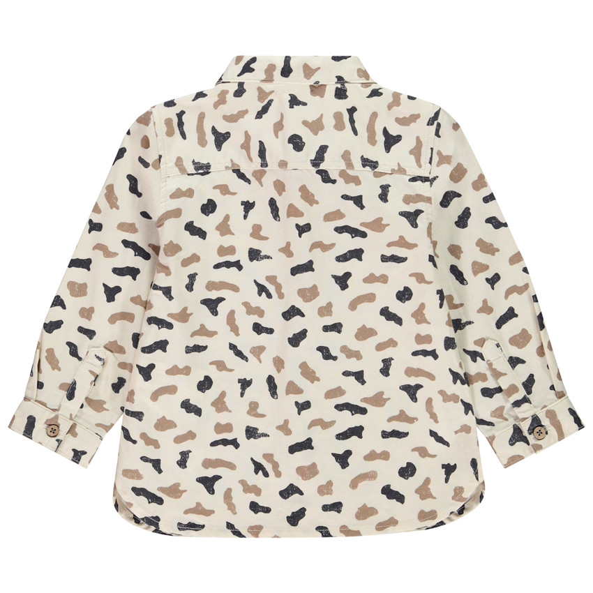 Πουκάμισο μακρυμάνικο με σχέδιο spots για bebe αγόρι 