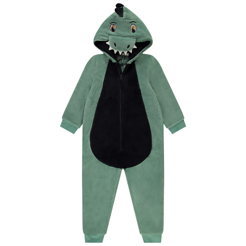 Παιδική πιτζάμα με κροκόδειλο από sherpa για αγόρι 