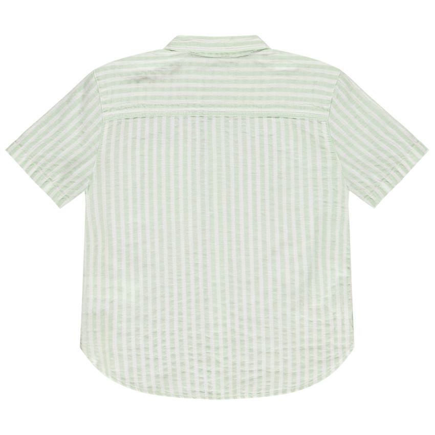 Πουκάμισο κοντομάνικο ριγέ για αγόρι 