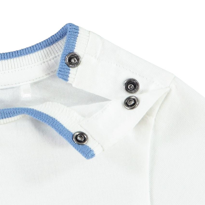 Σετ 2 τμχ. με βερμούδα molleton tie & dye για bebe αγόρι 