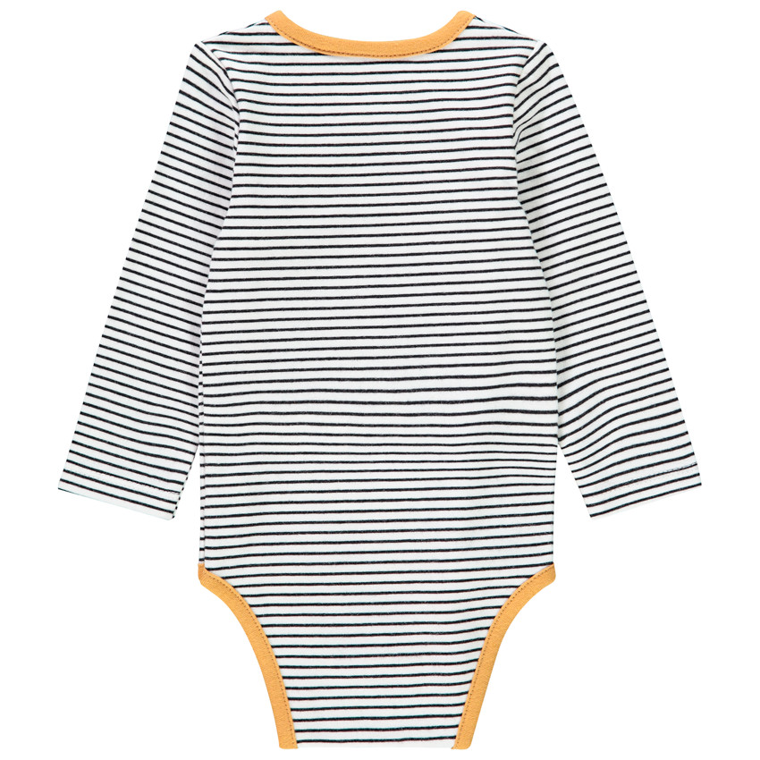 Body μακρυμάνικο ριγέ με σχέδιο τίγρη για bebe αγόρι  Additional Body μακρυμάνικο ριγέ με σχέδιο τίγρη για bebe αγόρι