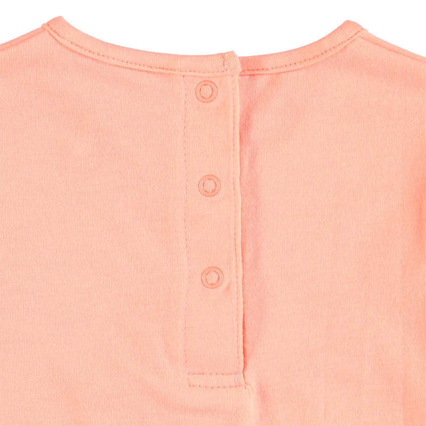 Σετ από 3 μονόχρωμα κοντομάνικα σώματα για κορίτσι μωρό 