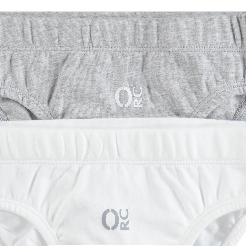 Σετ 2 βαμβακερά σλιπάκια με τυπωμένο λογότυπο  Additional Σετ 2 βαμβακερά σλιπάκια με τυπωμένο λογότυπο