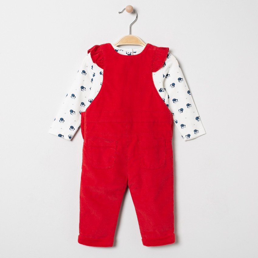 Ensemble t-shirt et salopette Minnie Disney  Additional Ensemble t-shirt et salopette Minnie Disney