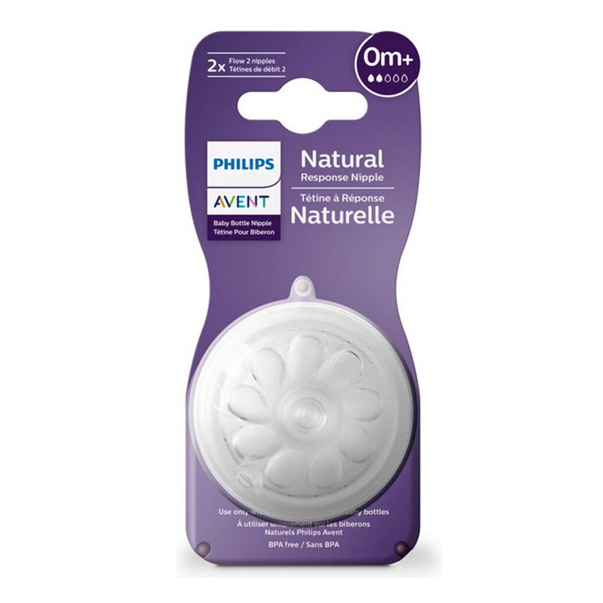 Θηλή μαλακής σιλικόνης Natural Response 0m+ AVENT 