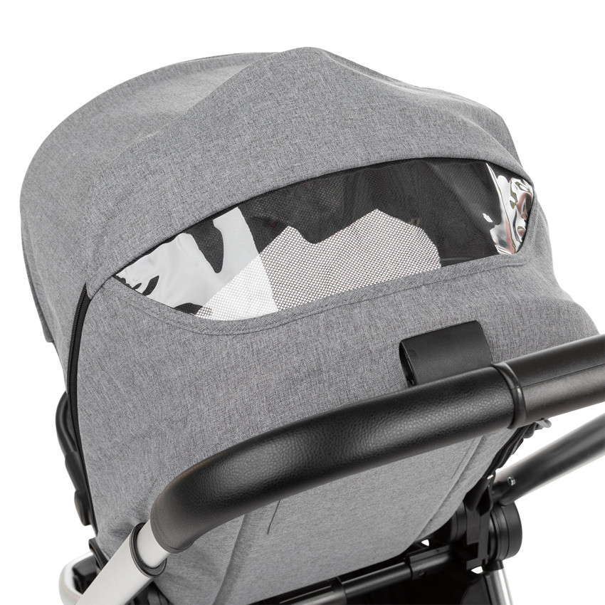 Καρότσι τρίο Tessa γκρι χρωματιστό 