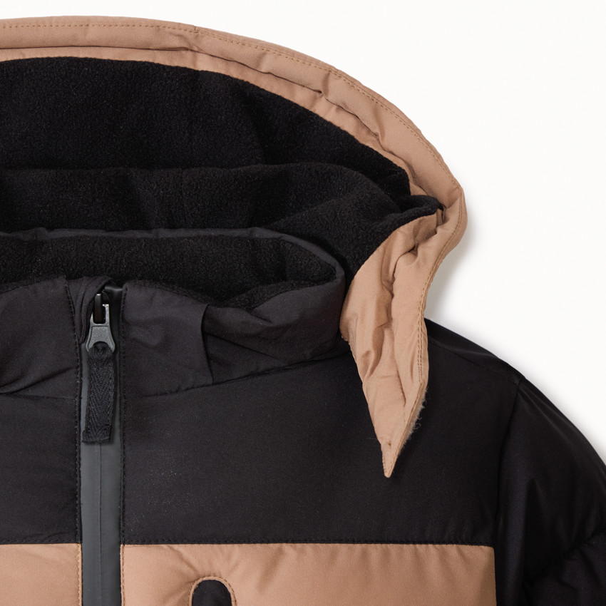 Doudoune matelassée effet color block pour garçon 