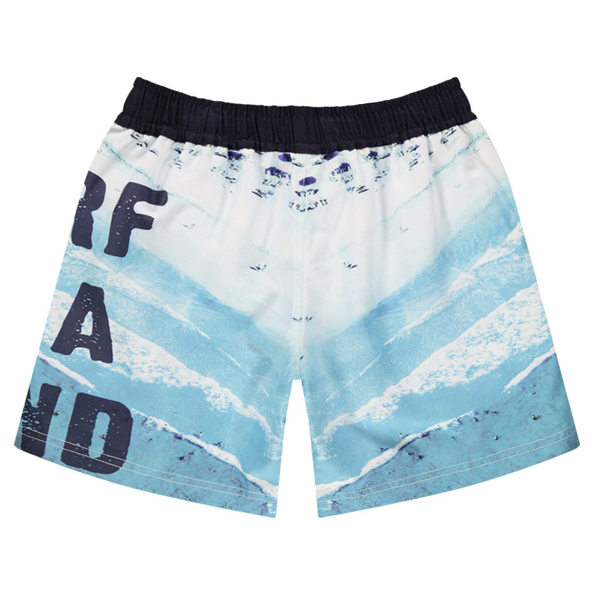 Παιδικά - Μαγιό με τύπωμα κύματα σε όλη την επιφάνεια 