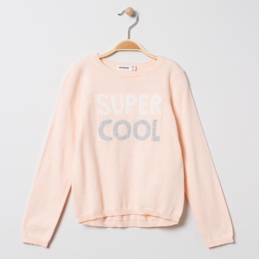 Pull en tricot à motif jacquard 