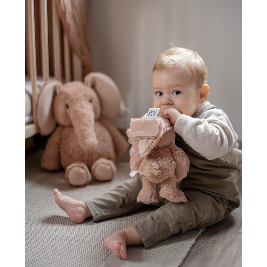 Χνουδωτό Μαλακό Παιχνίδι Rabbit Rosa L Καφέ 