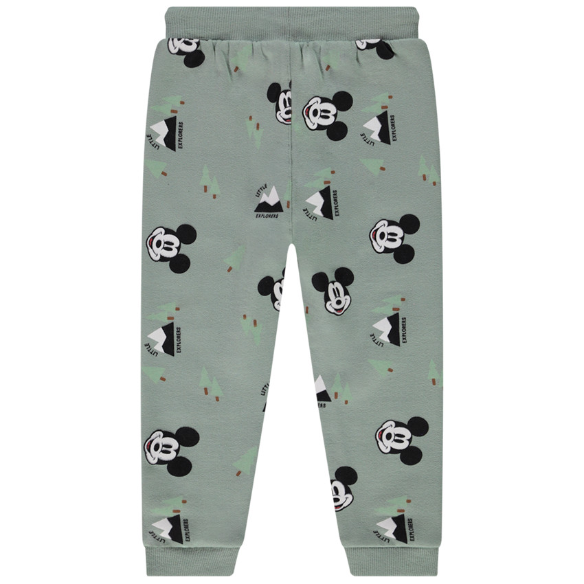 Pantalon de jogging en molleton imprimé Mickey Disney pour bébé garçon 